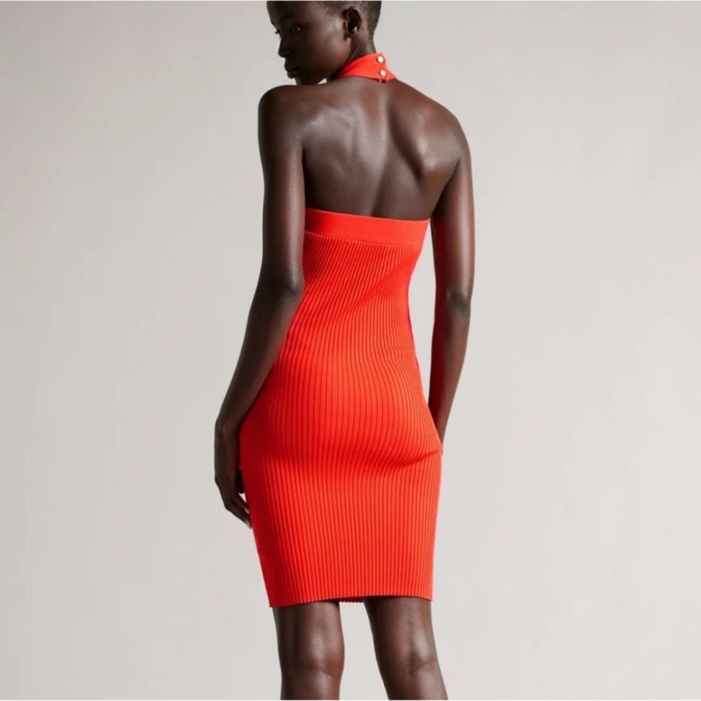 Ted Baker London Women’s Mirelle Bodycon Halter Dress - Picture 2 of 11